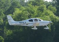 N51LA @ DTN - About to touch down at the Shreveport Downtown airport. - by paulp