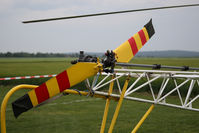 F-GLPV @ LOWF - Eurocopter France SE 313 B ALOUETTE II - by Juergen Postl