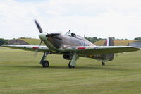 LF363 @ EGWC - Battle of Britain Memorial Flight at the Cosford Air Show - by Chris Hall