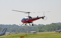 N983JW @ KCPS - Enstrom 280FX hovering at KCPS. - by TorchBCT