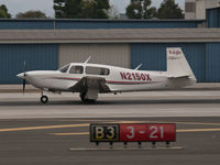 N2150X @ KSMO - N2150X arriving on RWY 21 - by Torsten Hoff