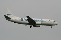 YR-BAA @ EBBR - flight JOR123 is descending to rwy 02