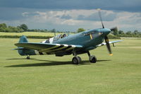 G-MKXI @ EGTH - 3. G-MKXI (Hanger 11 Collection) at Shuttleworth Collection Evening Air Display June 09