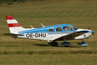 OE-DHU @ LOAS - Segelfliegergruppe Spitzerberg Piper PA-28-151 Warrior