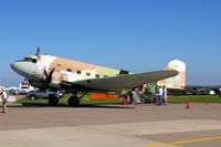 N150D @ DVN - Quad Cities Air Show C-47 41-18401 - by Glenn E. Chatfield