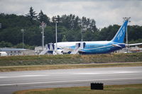 N787BA @ PAE - GETTING READY FOR FIRST FLIGHT