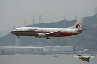 9M-MQE @ VHHH - Malaysia Airlines