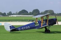 G-ECDS @ EGBK - DH82 Tiger Moth