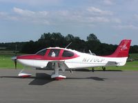 N770CP @ EGBT - SR22