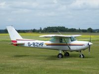 G-BZHF @ EGSP - Cessna 152 seen at Sibson