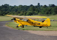 G-BTUM @ EGLM - Piper Cub at White Waltham - by moxy