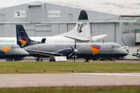 G-BTPH @ EGBE - West Atlantic, Previous ID: EC-HFM - by Chris Hall