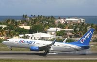 C-FYQO @ TNCM - Landing 10