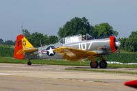 N107FG @ DVN - Quad Cities Air Show, AT-6D 44-80858