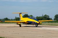N429GC @ DVN - Quad Cities Air Show, Belongs to the engineering department, University of Iowa