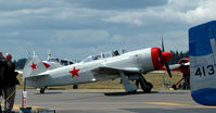 N25YK @ OLM - warming up the big radial