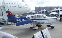 F-GIYL @ LFPB - Piper PA-28-180 Cherokee at the Aerosalon 2009, Paris