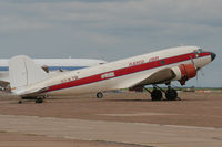 XA-KTB @ KLRD - DC-3 at KLRD - by FBE