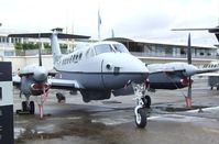 N352BC @ LFPB - Hawker Beechcraft/L-3 Integrated System King Air 350ER ISR (Intelligence, Surveillance, Reconnaissance) Prototype at the Aerosalon 2009, Paris - by Ingo Warnecke