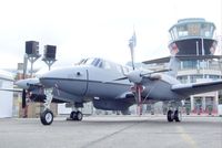 N352BC @ LFPB - Hawker Beechcraft/L-3 Integrated System King Air 350ER ISR (Intelligence, Surveillance, Reconnaissance) Prototype at the Aerosalon 2009, Paris - by Ingo Warnecke