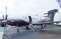 HB-FVG @ LFPB - Pilatus PC-12 at the Aerosalon 2009, Paris - by Ingo Warnecke