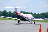N1056B @ KUZA - PC-12 on ramp - by Connor Shepard