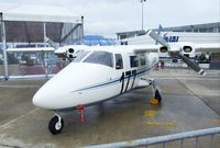 I-PDVA @ LFPB - Vulcanair P.68P-VR Observer 2 at the Aerosalon 2009, Paris