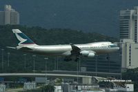B-HUK @ VHHH - Cathay Pacific