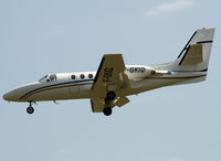 F-GKID @ LFBO - Landing rwy 32L - by Shunn311