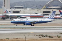 N406UA @ LAX - UAL810 - KLAS-KLAX - Landing RWY 25L - by Mel II