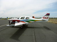 N4LK @ MYV - Rainbow painted 2006 Solesbee Ralph W LANCAIR IVP, c/n: LIV-534 @ Golden West EAA Fly-in - by Steve Nation