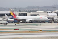 HL7597 @ LAX - AAR201 - KLAX-RKSI - Taxiing For Departure RWY 25R - by Mel II