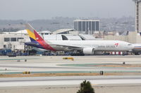 HL7597 @ LAX - AAR201 - KLAX-RKSI - Taxiing For Departure RWY 25R - by Mel II