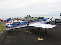 N55SU @ MYV - Sukhoi SU-29, c/n: 73-05 @ Golden West EAA Fly-in - by Steve Nation