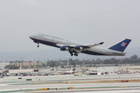 N173UA @ LAX - UAL891 - KLAX-RJAA - Departing RWY 25R - by Mel II