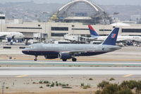 N455UA @ LAX - UAL945 - KORD-KLAX - Landing RWY 25L - by Mel II