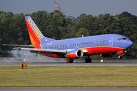 N659SW @ ORF - Southwest Airlines N659SW (FLT SWA801) from Baltimore/Washington Int'l (KBWI) landing on RWY 23.