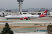 G-VOGE @ LAX - VIR7 - EGLL-KLAX - Landing RWY 25L - by Mel II