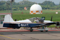 G-WAVT @ EGBJ - Robin at Staverton - by Terry Fletcher