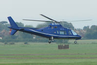 G-TGRA @ EGBJ - Agusta 109A at Staverton - by Terry Fletcher