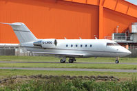 G-LWDC @ EGGW - Challenger at Luton - by Terry Fletcher