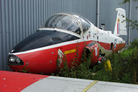 XW311 @ EGSX - Dismantled Jet Provost T5 at North Weald on 2009 Air Britain Fly-in Day 1 - by Terry Fletcher