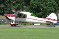 N2366D @ EGSX - Cessna 170B at North Weald on 2009 Air Britain Fly-in Day 1 - by Terry Fletcher