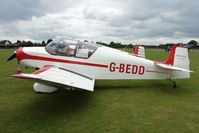 G-BEDD @ EGSX - Jodel D117A at North Weald on 2009 Air Britain Fly-in Day 1 - by Terry Fletcher