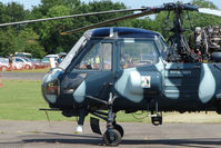 G-KAXT @ EGSX - Westland Wasp at North Weald on 2009 Air Britain Fly-in Day 1