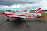 G-AZHI @ EGSX - Airtourer at North Weald on 2009 Air Britain Fly-in Day 1 - by Terry Fletcher
