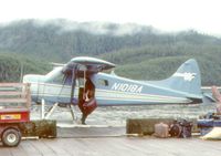 N1018A - Loading prior to takeoff from Thorne Bay, AK in 1986. - by Mike Pittsley