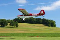 N21AW @ 2D7 - Landing on 28 at the Beach City, Ohio Father's Day fly-in.