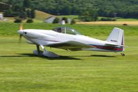 N40DR @ 2D7 - Departing 28 at the Beach City, Ohio Father's Day fly-in. - by Bob Simmermon