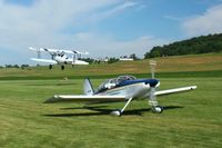N156CP @ 2D7 - Father's Day fly-in at Beach City, Ohio. N770ST in the background.